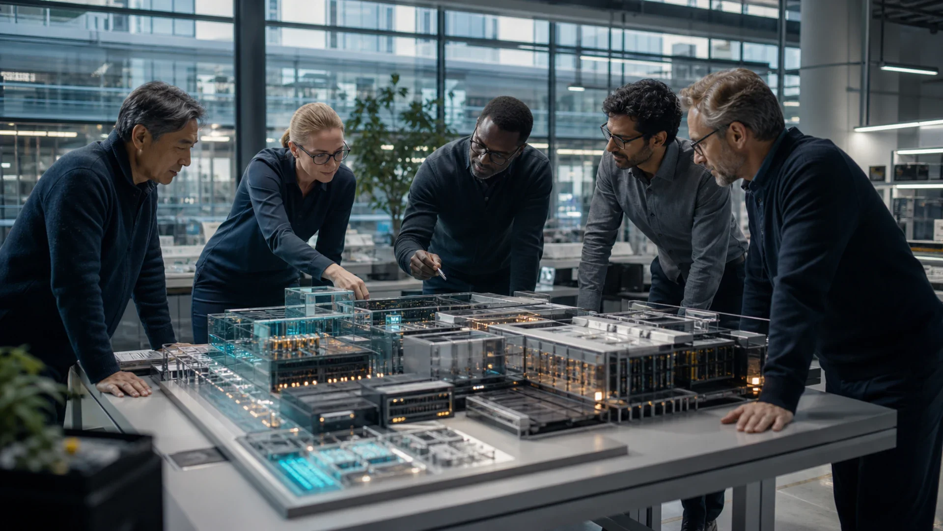 A multidisciplinary global engineering team aligning product, cloud, security and operations around one system