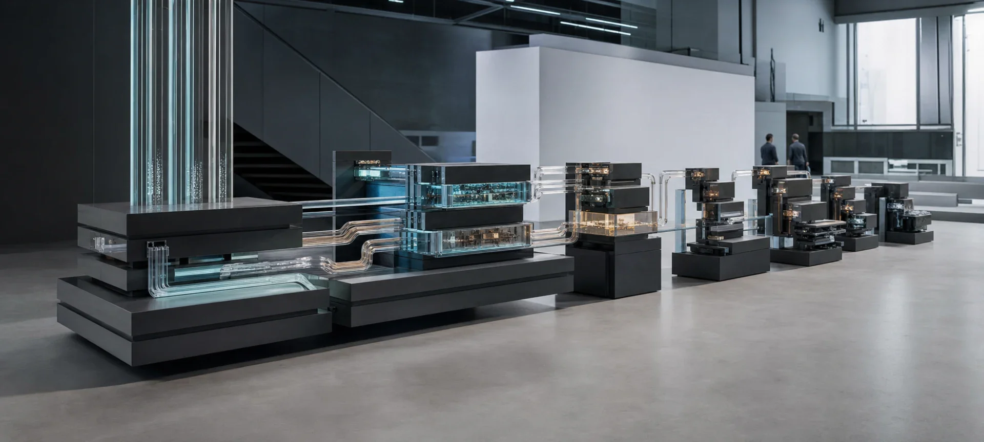 Modular control, data and execution systems forming a connected enterprise product portfolio